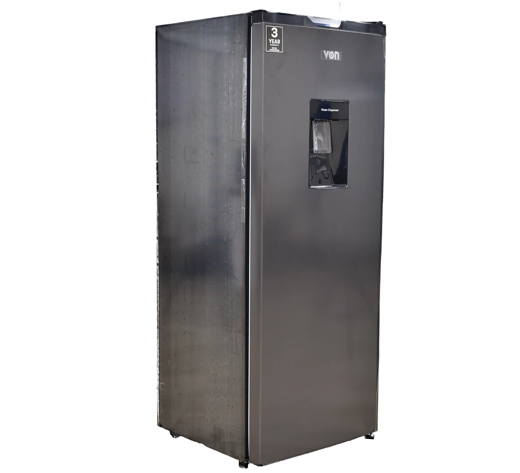 Von VRS-170DRAG Single Door Fridge 170L - Grey