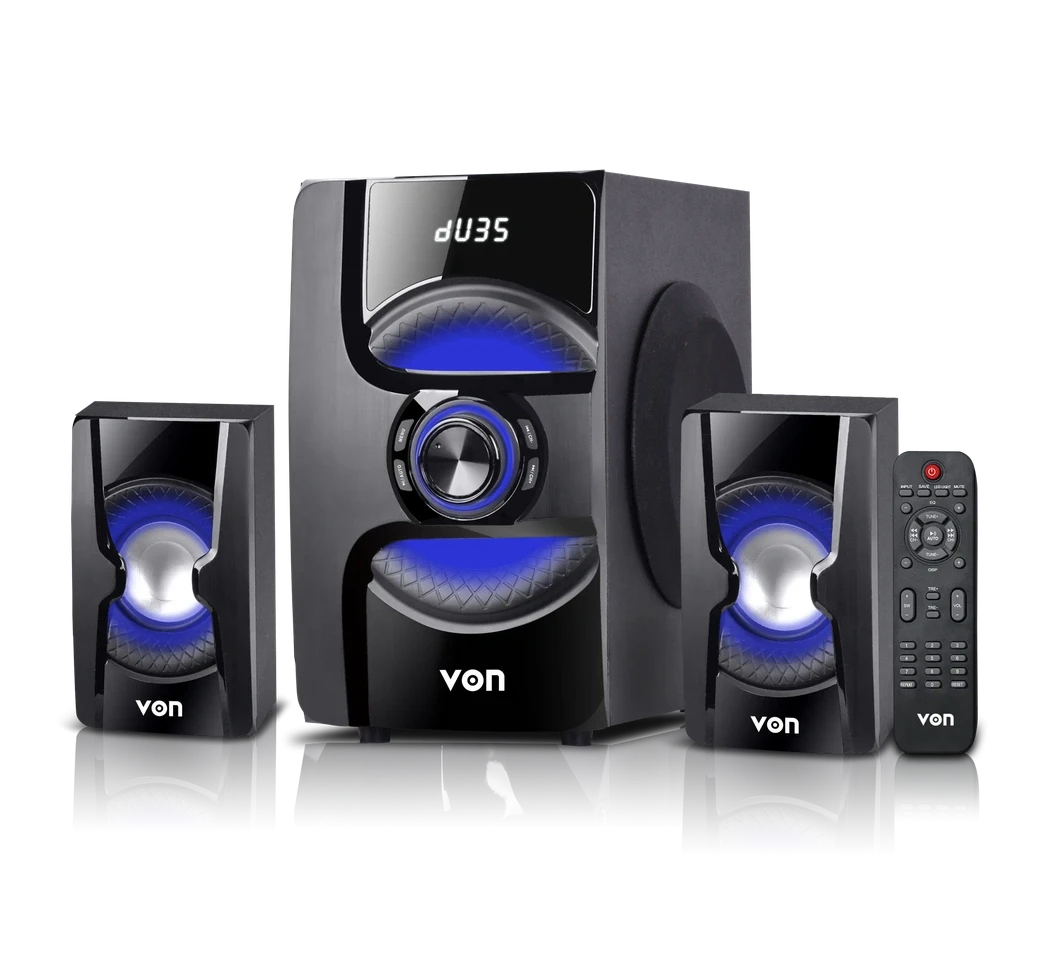 Von 2.1CH VSW0962BEK Subwoofer 90W - Bluetooth