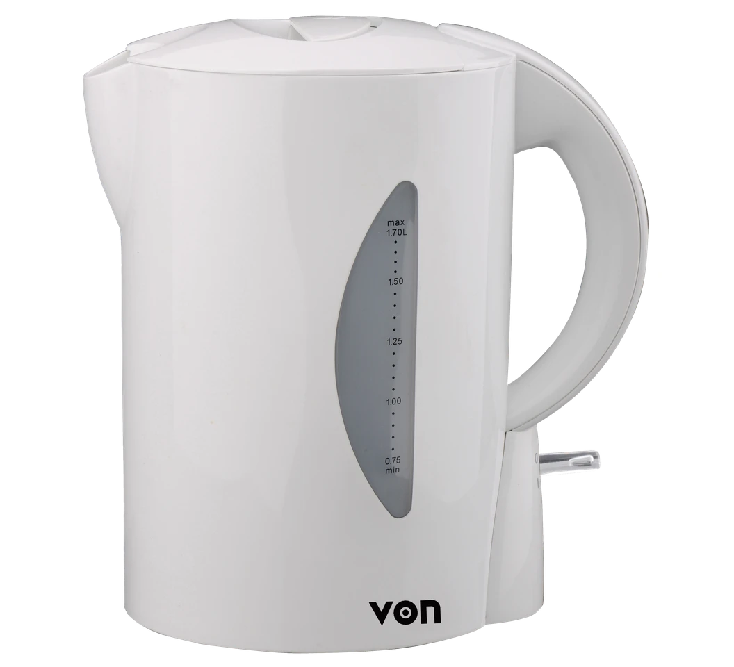 Von VSKC17BVW 1.7L Corded Kettle 2200W - White