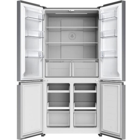 BRUHM Quad Door 600L Refrigerator BFQ-592EN Matte Black
