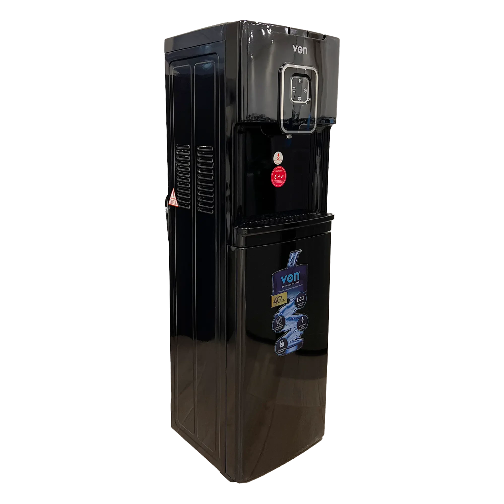 VON VDC-301CLK Compressor Cooling Bottom Loading Water Dispenser